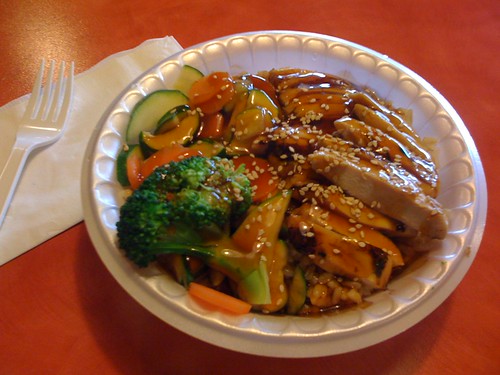 Chicken teriyaki bowl