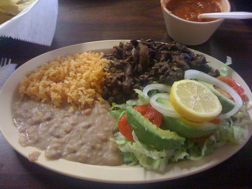 Carne Asada platter